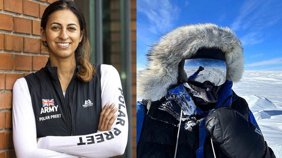 Captain Preet Chandi of Indian Origin Creates History; Breaks Ski Record Expedition in Antarctica