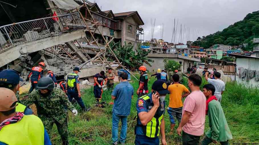 7.1 Magnitude Earthquake Hits Northern Philippines