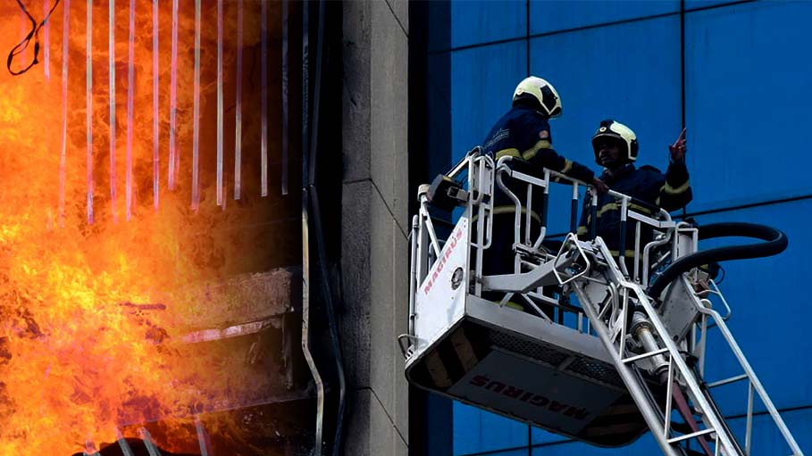 Officials Report No Casualties in Mumbai Fire at Commercial Building