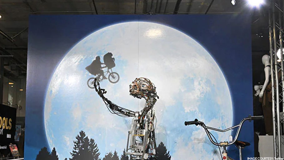 Steven Spielberg's Original E.T. Model Auctioned for $2.6 Million: Report