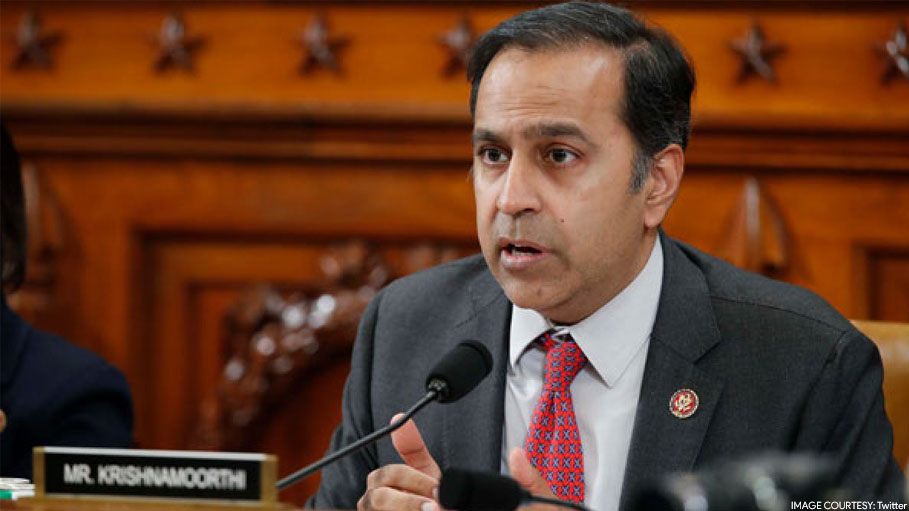 Indian-American Congressman Raja Krishnamoorthi Wins Democratic Primary