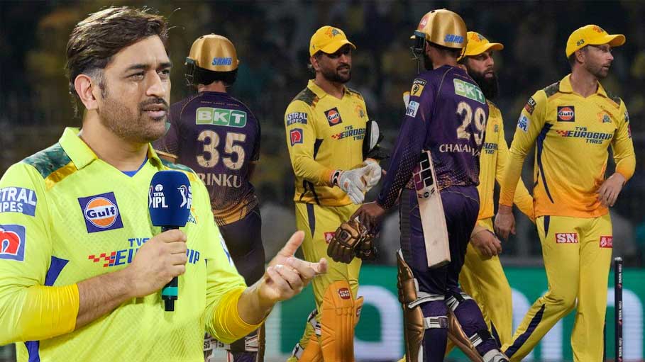 In KKR's Win over CSK, MS Dhoni Explains What 