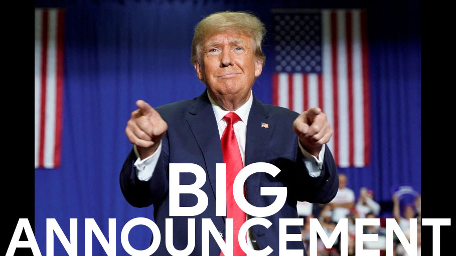 "Very Big Announcement" to be Made Next Week, Says Donald Trump