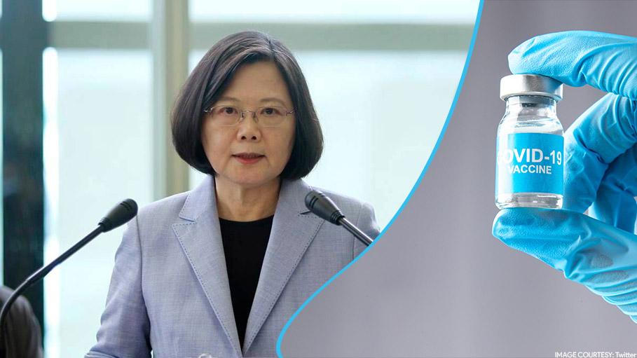 Taiwan's President Tsai Ing-wen Leads Way in First Domestic Covid Vaccine