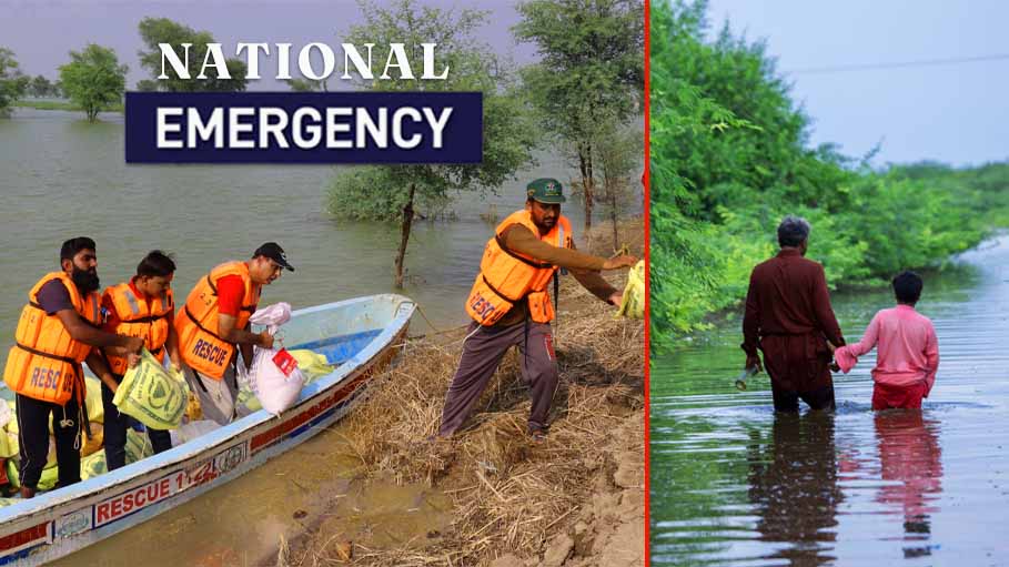 Pakistan Declares National Emergency as 937 People Die in Floods