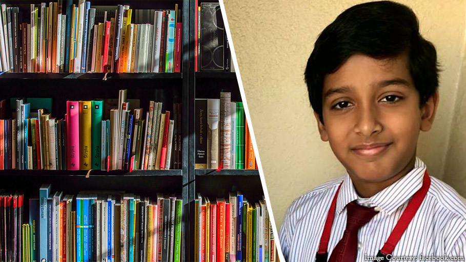 Indian Boy Builds Library for Neighbours in Sharjah