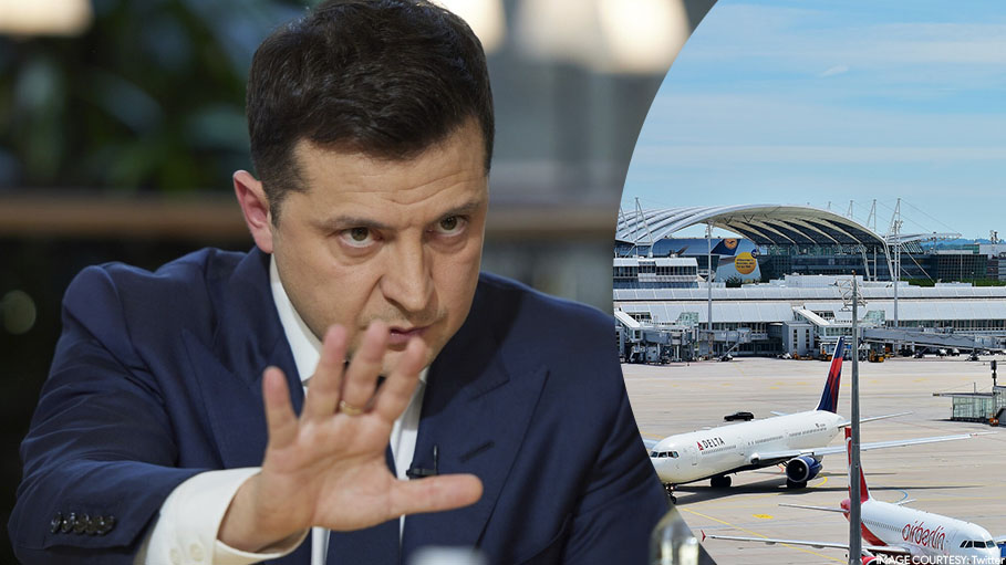 Ukraine President Zelensky Seeks Ban on Russia in All Global Airports, Ports