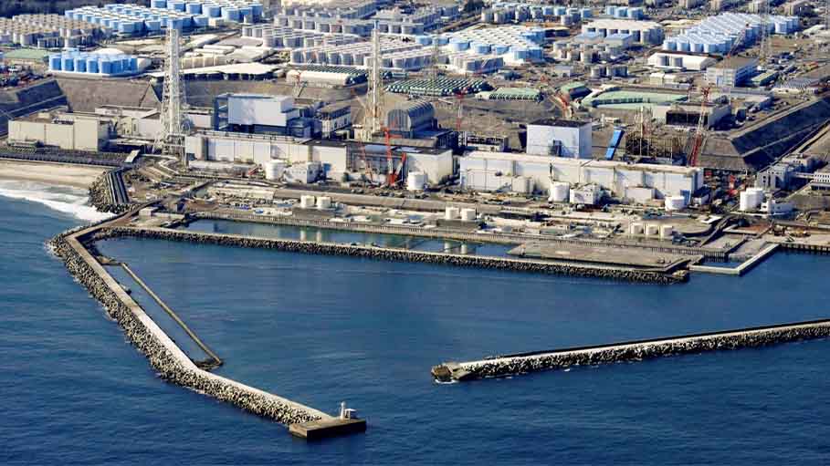 Japan Suspends Fukushima Water Release after Quake as Precaution
