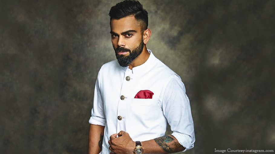 Virat Kohli Tops the List of Forbes India Celebrity