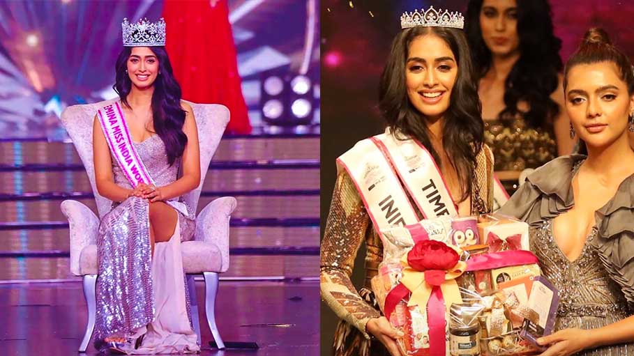 Sini Shetty from Karnataka Crowned Femina Miss India World