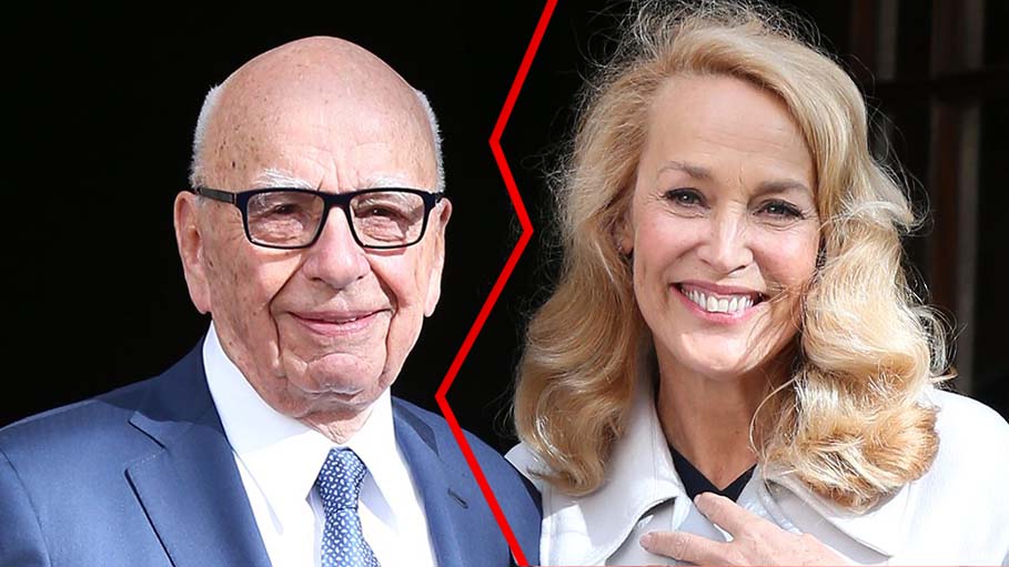 Media Baron Rupert Murdoch, Actress Jerry Hall Getting A Divorce