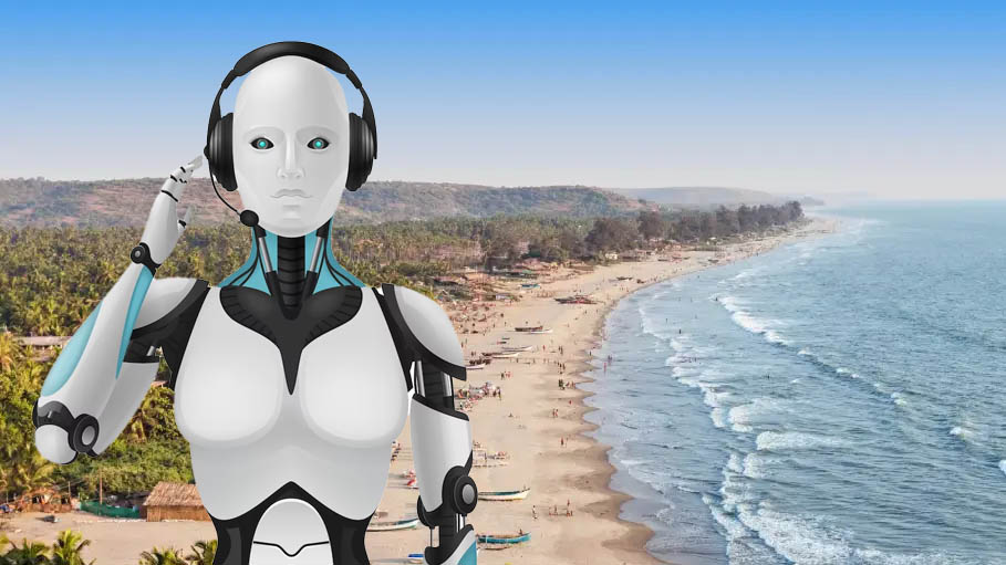 AI-Powered Robot to Save Lives on Goa Beaches