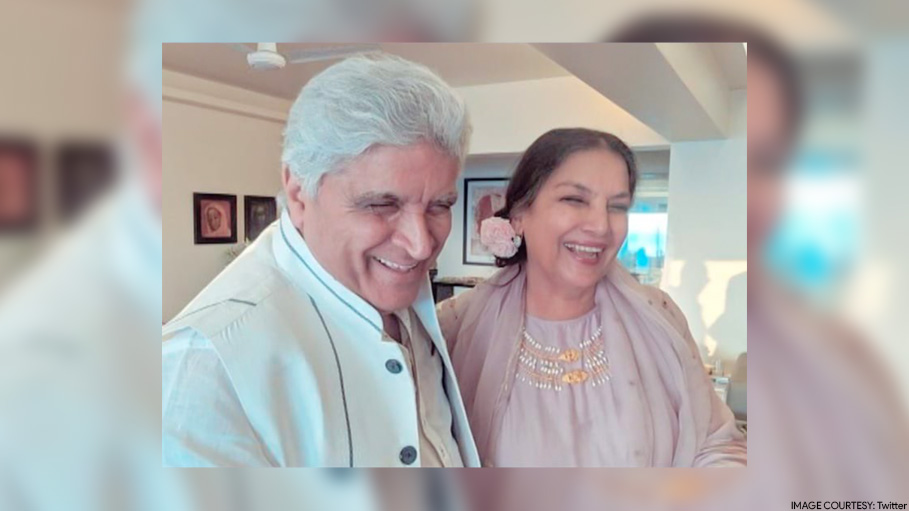 Shabana Azmi Shares an All Smiles Pic with Spouse Javed Akhtar, Celebrating 35 Years of Togetherness