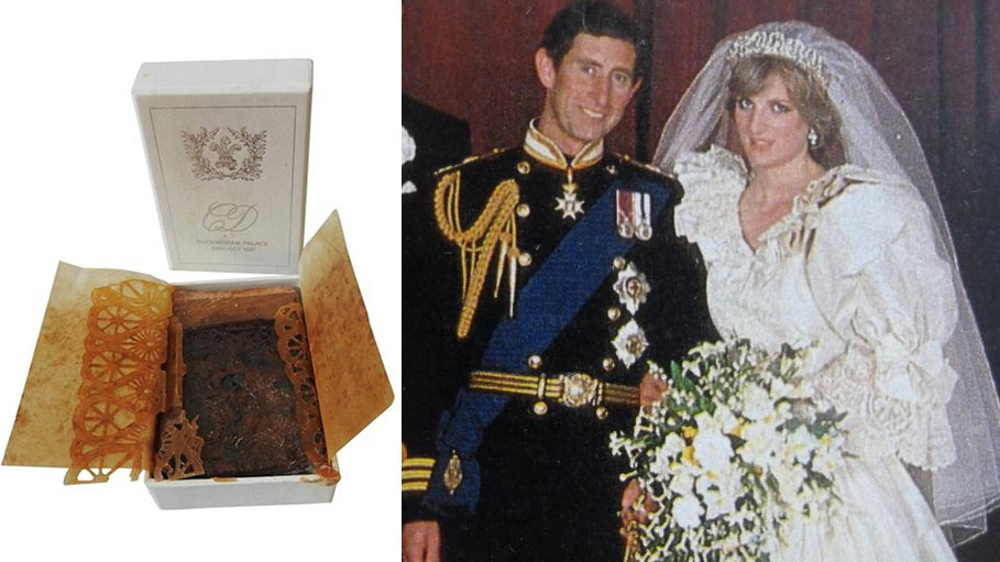 Cake Slice from Charles and Diana’s Wedding Gets Auctioned after Years