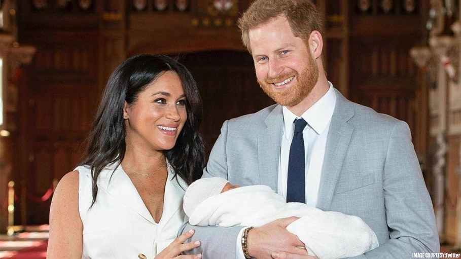 Baby Sussex Has Been Named Archie Harrison Mountbatten-Windsor and He’ll Have No Title