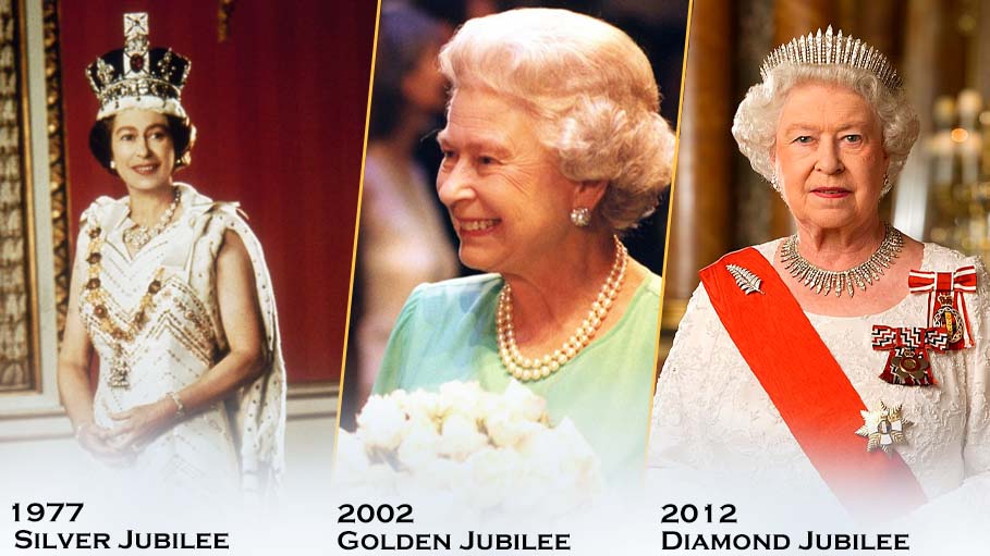 Queen Elizabeth’s 70 Years on Throne, Look back at Her Past Jubilees