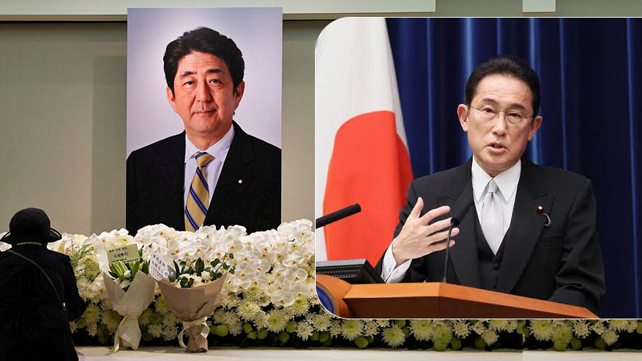 Japan Man Opposing Shinzo Abe's State Funeral Sets Himself on Fire
