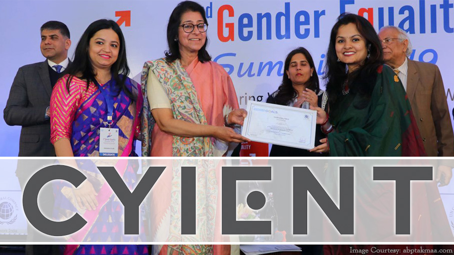 Cyient Wins UN’s Best Innovative Practices Award for Women at Workplace