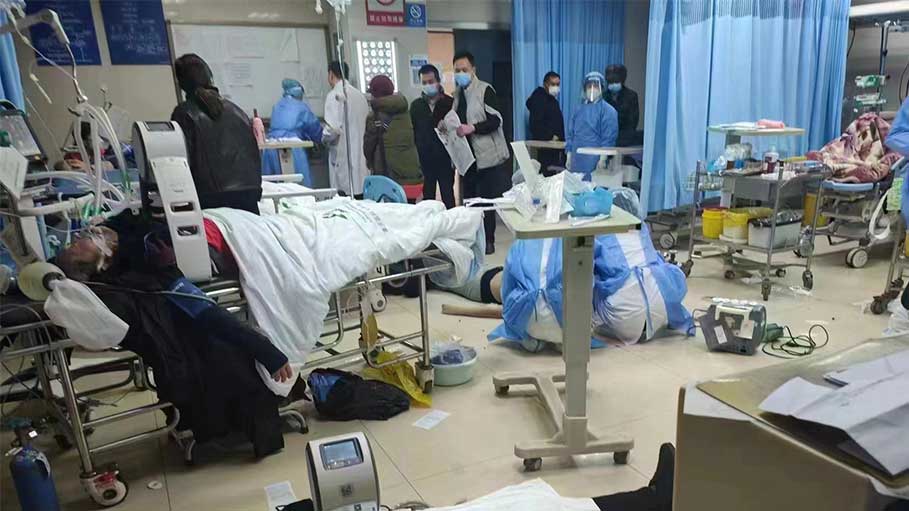 This Chinese City is Reporting Half a Million Covid-19 Cases Every Day