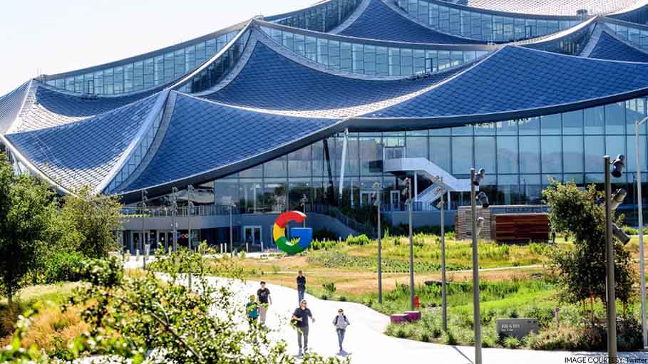 Indoor Spaces Awash in Sunlight, How Google Welcomes Staff after Pandemic