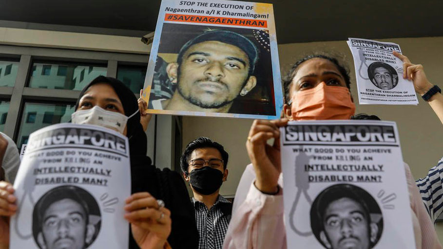 Singapore Court Rejects Mentally Disable Man's Appeal Against Death