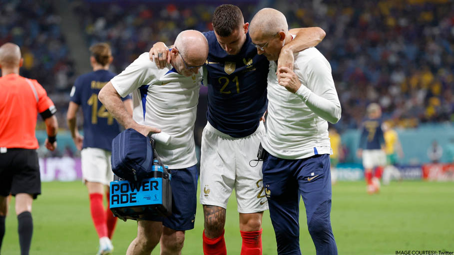 France Defender Lucas Hernandez Limps Out of World Cup