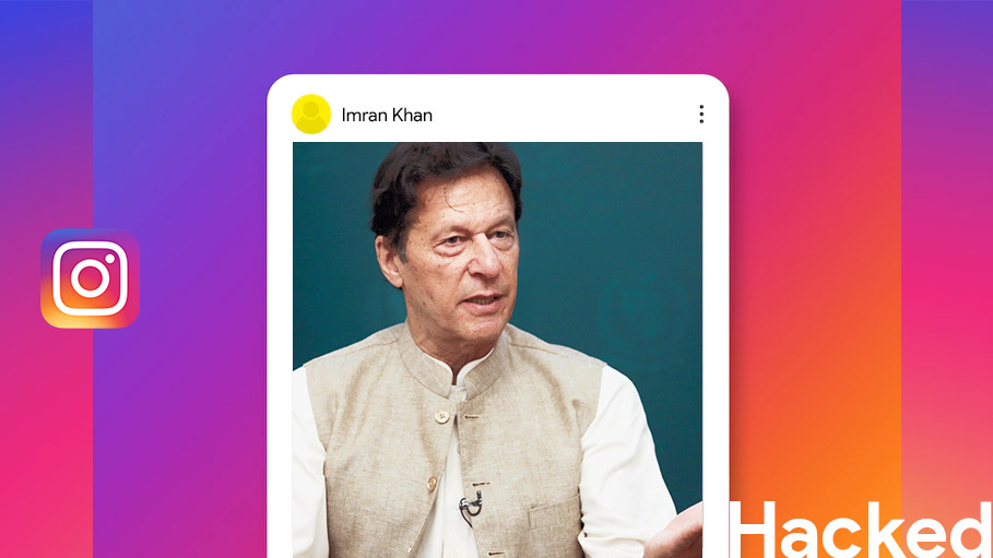 Instagram Account of Pakistan's Imran Khan Hacked