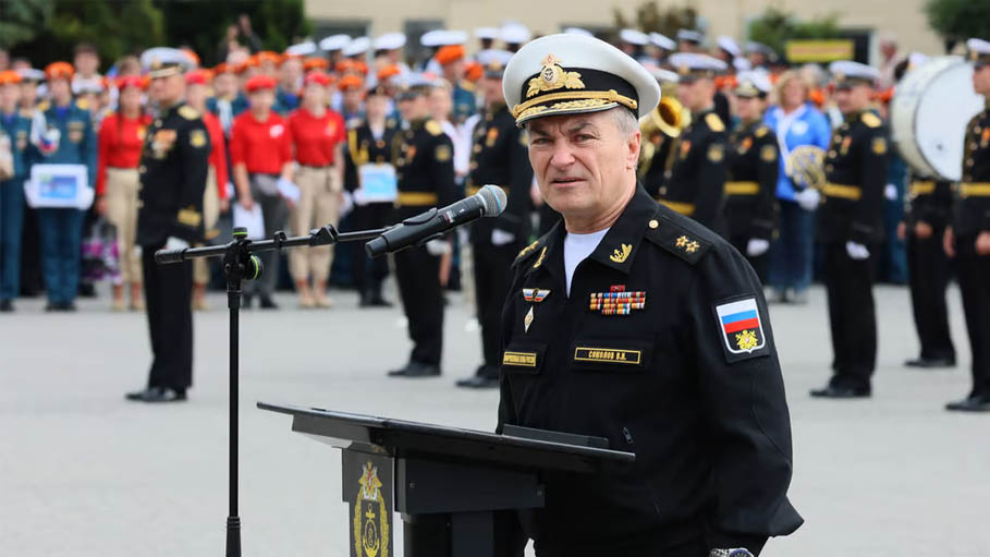 Russian Black Sea Commander Appears at Meeting Despite Ukraine's Earlier Claim of His Death