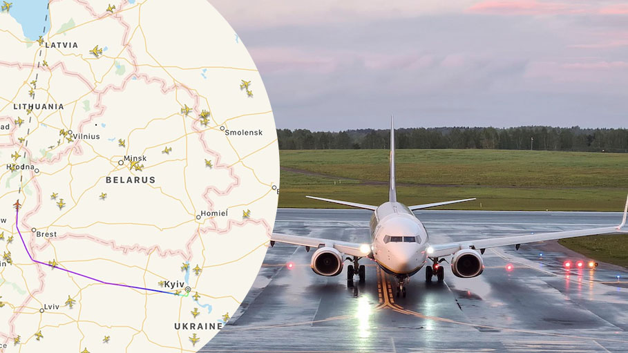 Airlines Suspend Flights over Belarus Airspace after Blogger Arrested