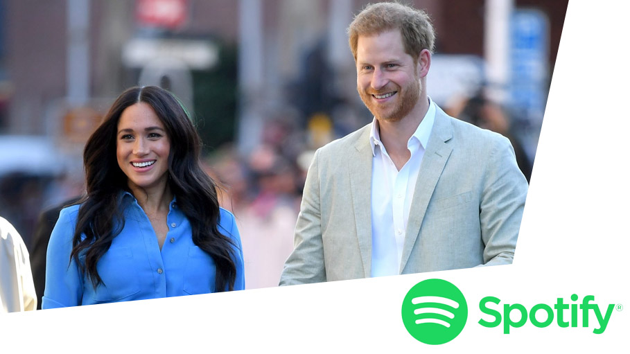 "Love Always Wins": Prince Harry, Meghan Markle on First Spotify Podcast