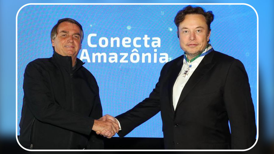 Elon Musk in Brazil, President Bolsonaro Says His Twitter Bid "Ray of Hope"