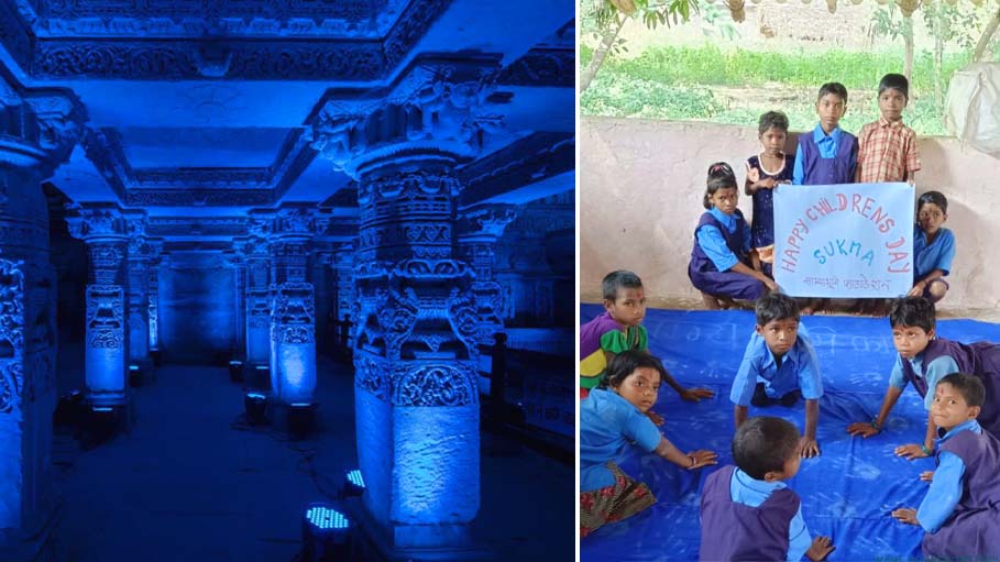Iconic Buildings in India to Go Blue This Weekend for Children's Day