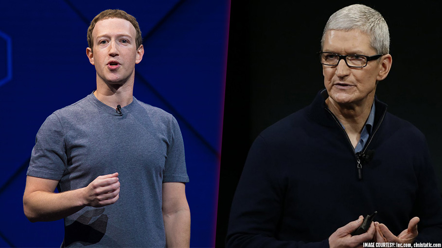 Angry with Tim Cook, Mark Zuckerberg Orders Staffs to Stop Using iPhones