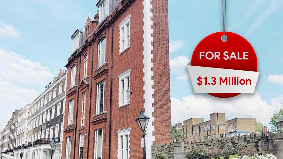 London's 'Thinnest' House is Currently Up for Sale for $1.3 Million
