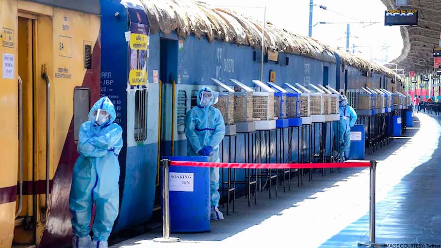 Indian Railways Deploys 298 Covid Care Coaches for Isolation across 7 States