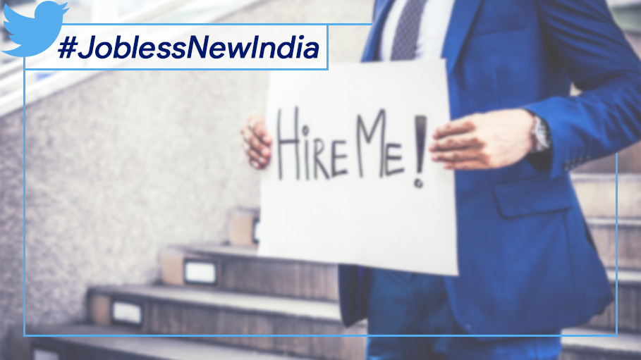 Endless Twitter Trolls over #JoblessNewIndia
