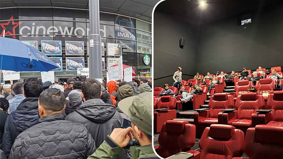 British Cinema Chain Drops Film on Prophet Mohammed's Daughter after Outrage