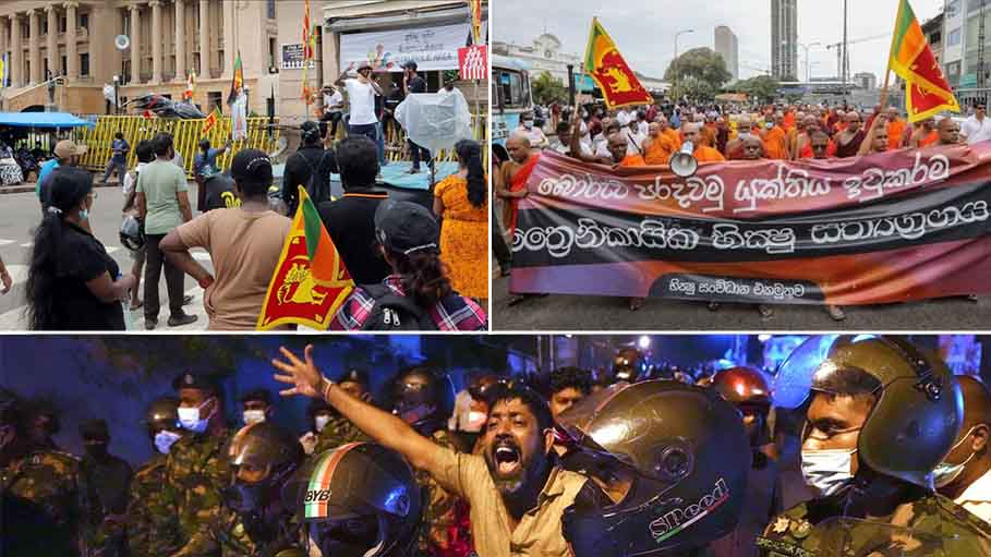 Crisis-Hit Sri Lanka Lifts Protest Curfew Saturday after Backlash