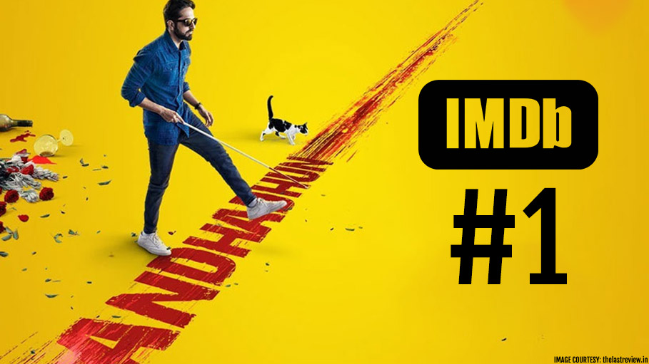 Andhadhun - the #1 Movie of 2018 in IMDB Indian Film Ratings