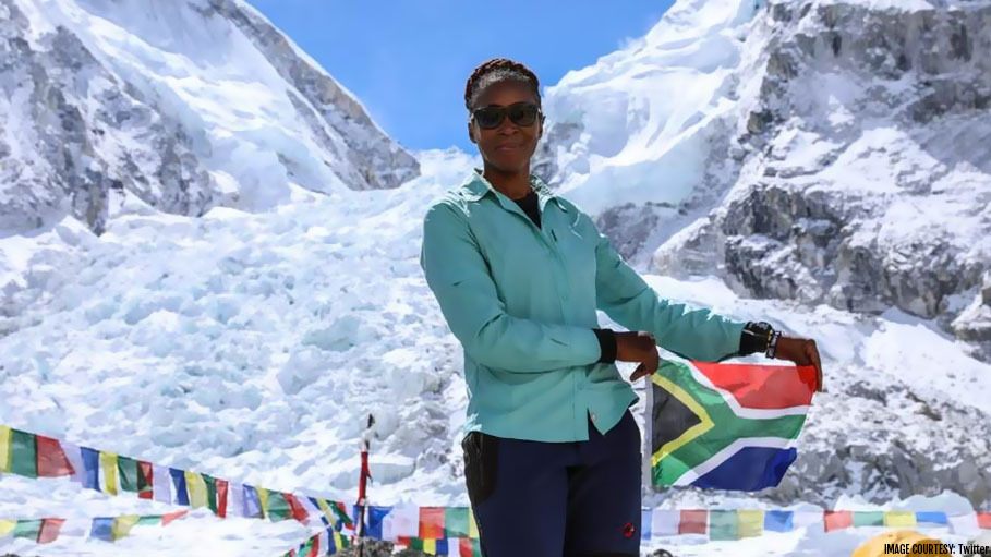 Saray Khumalo Becomes the First Black Woman to Conquer Mt Everest