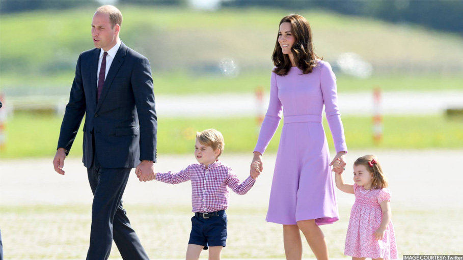 The Duchess of Cambridge Turns Hairdresser for Her Children amid Quarantine