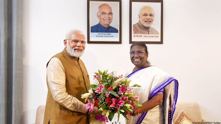 President Murmu, Ministerial Colleagues Extend Birthday Wishes for PM Modi