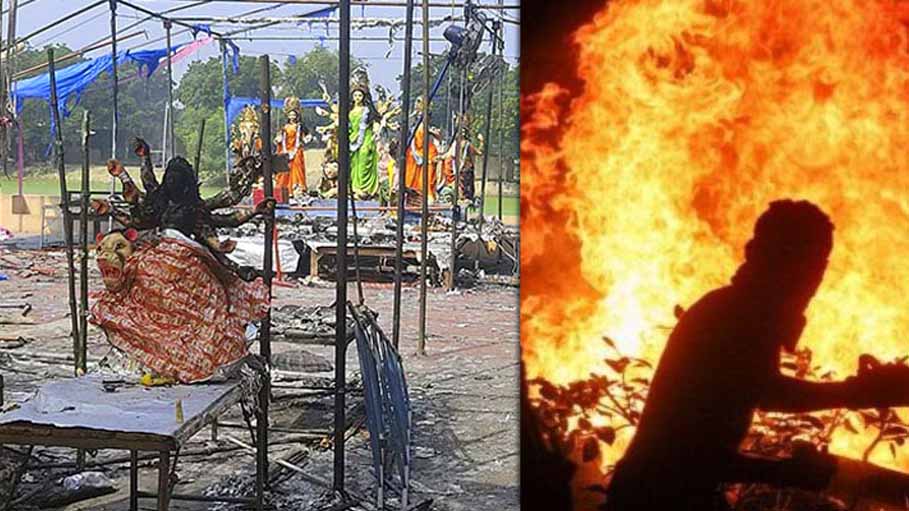 12 Dead, 5 from One Family, in UP's Durga Puja Pandal Fire