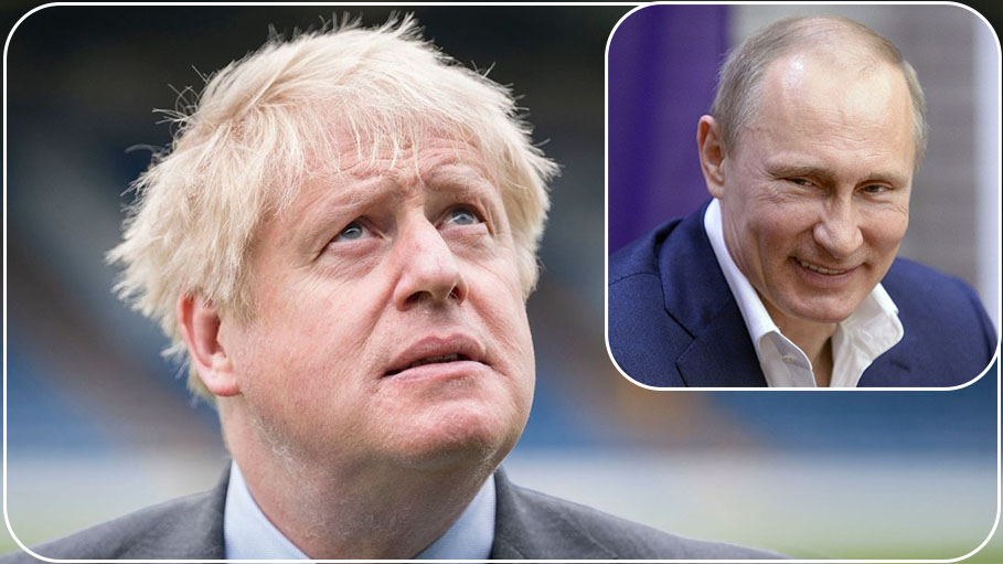 UK PM Johnson Says Putin 