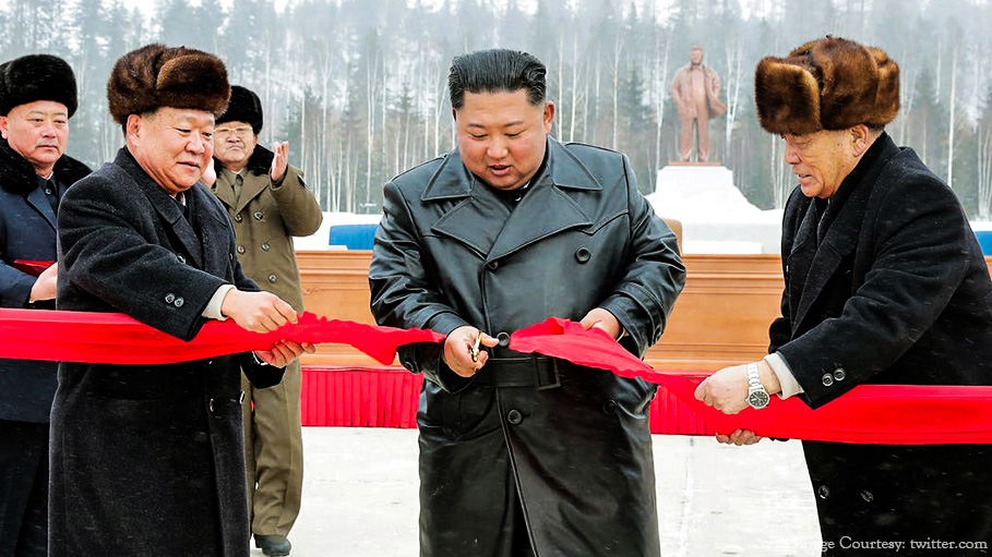 Kim Jong-un Unveils Newly Developed ‘Utopia’ Town