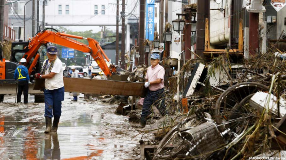 Heavy Rain Hits Japan, Over 1,20,000 Residents Ordered to Evacuate: Report