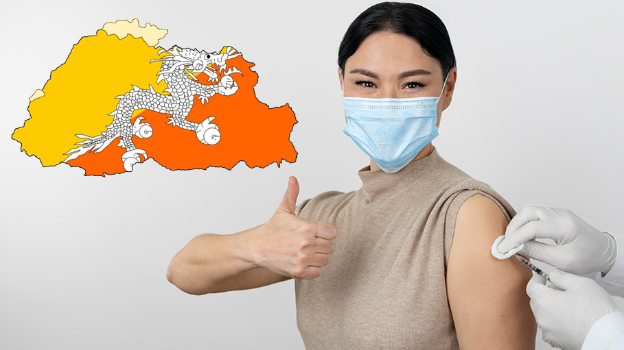 Bhutan Vaccinates Most of Its Population after International Donations