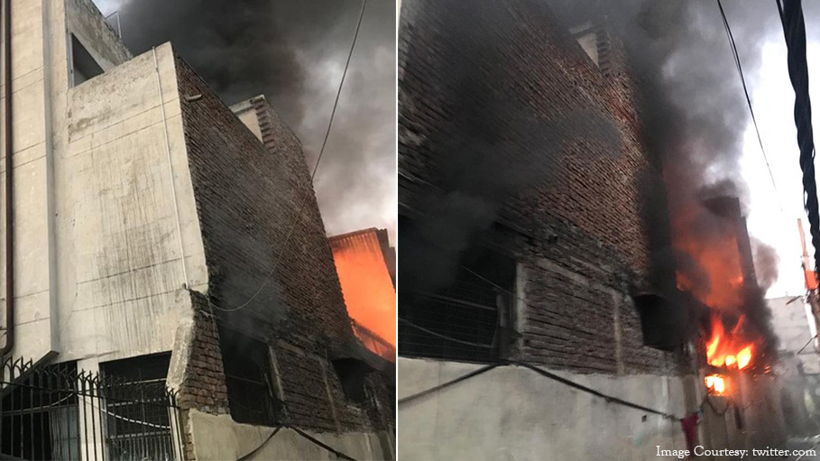 Mayapuri Shoe Factory in Delhi on Fire; No Casualties