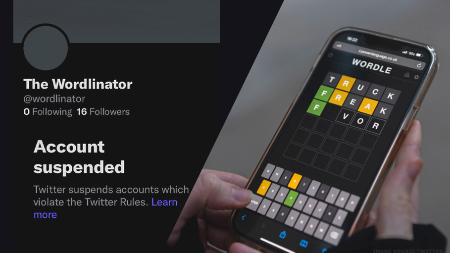 Twitter Suspends Bot Account Offering Spoilers for Puzzle 'Wordle'