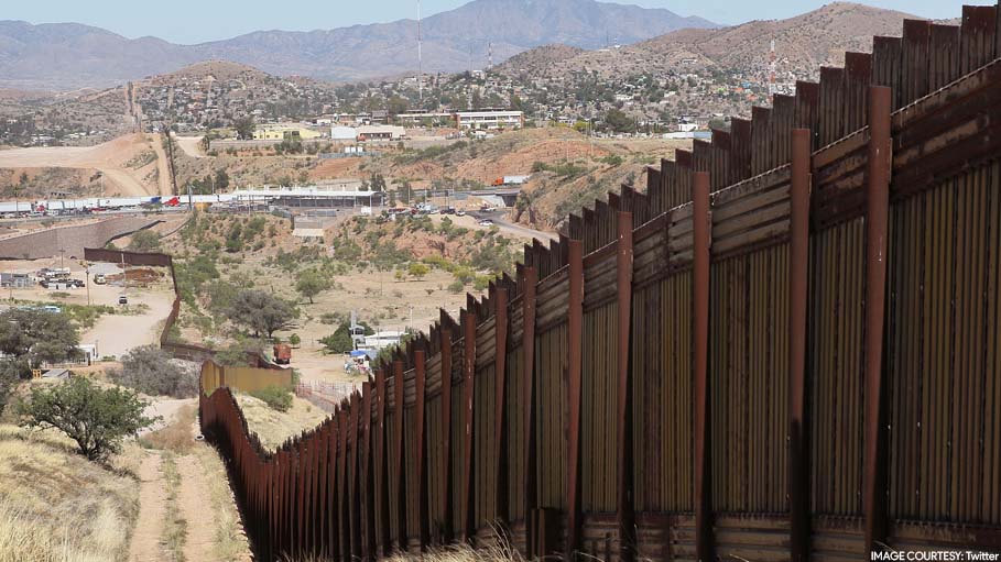Smuggler Dropped Two Girls over 14-Foot Wall at US-Mexico Border